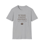 Sunday, Coffee, Football & Dog with Him T-Shirt