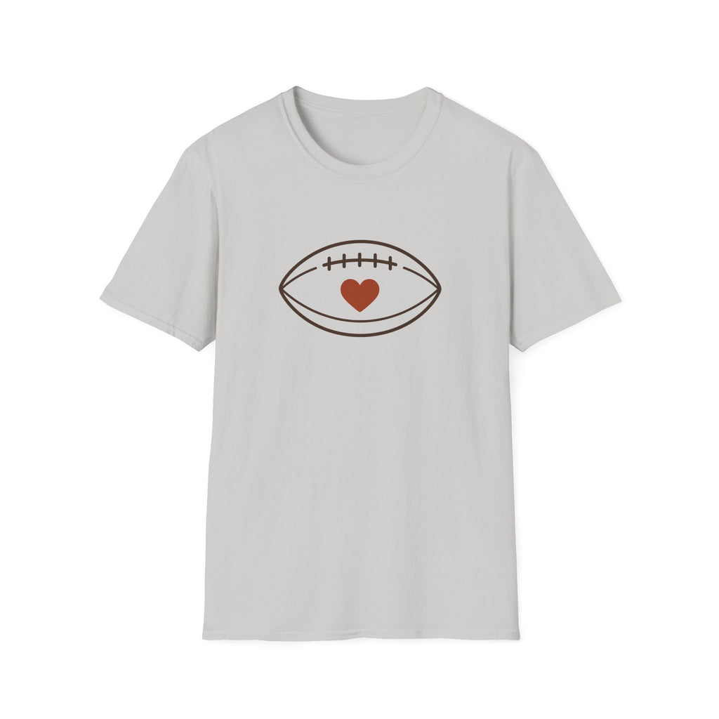 Football with Heart in it T-Shirt