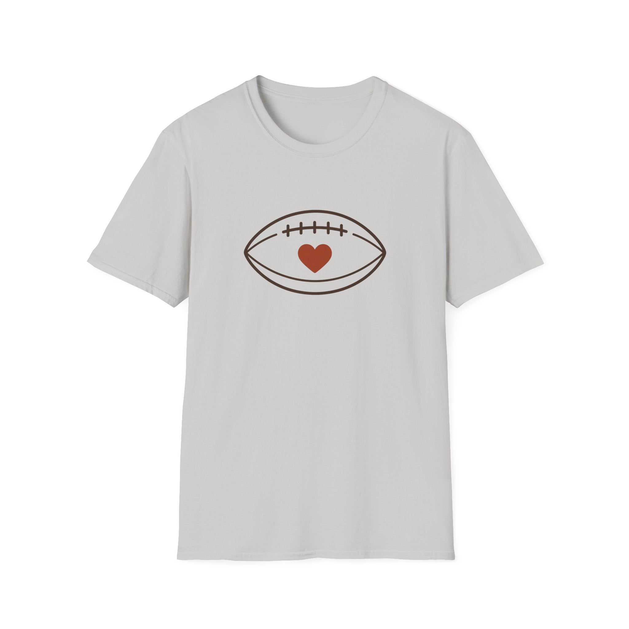Football with Heart in it T-Shirt
