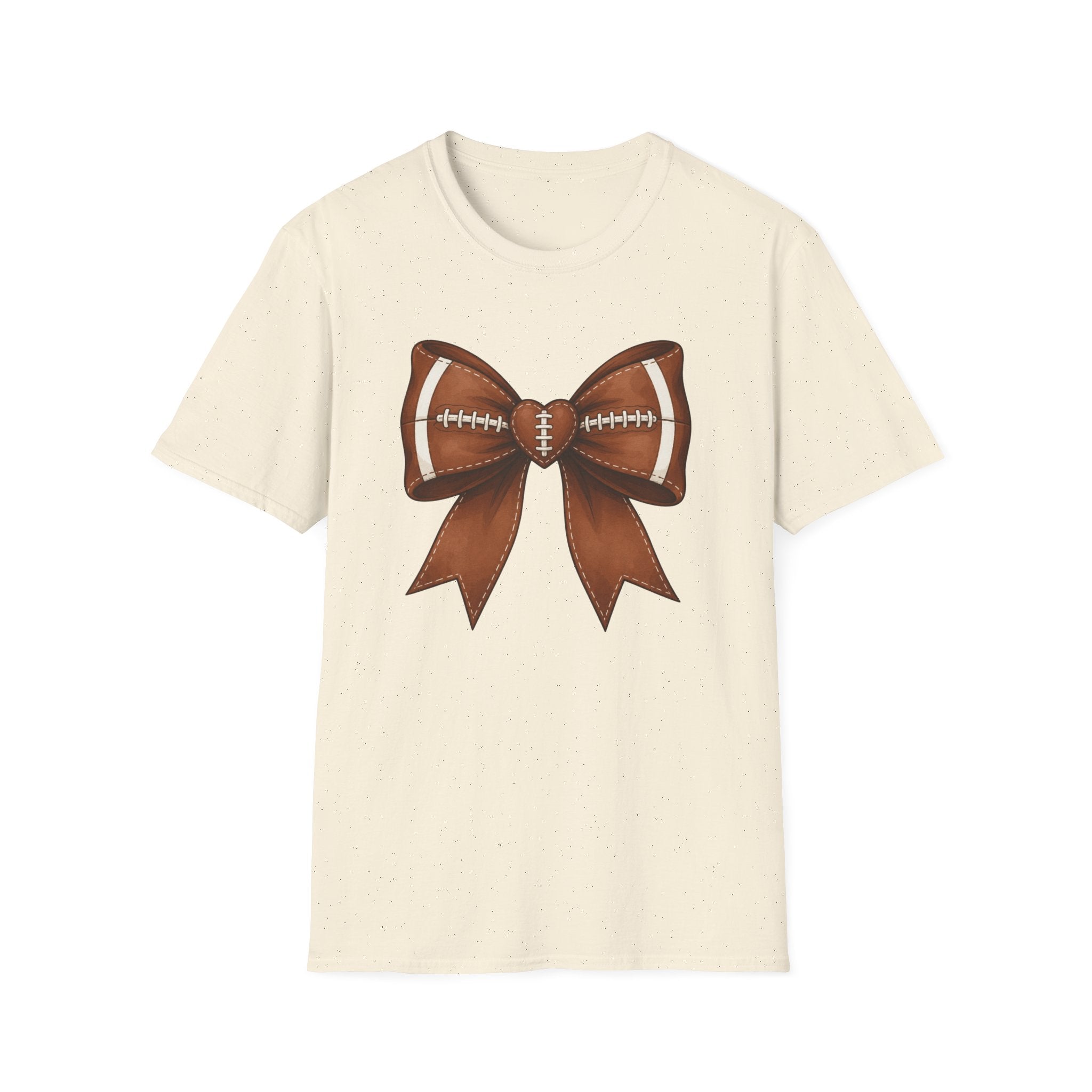 Heart in Brown Bow T-Shirt