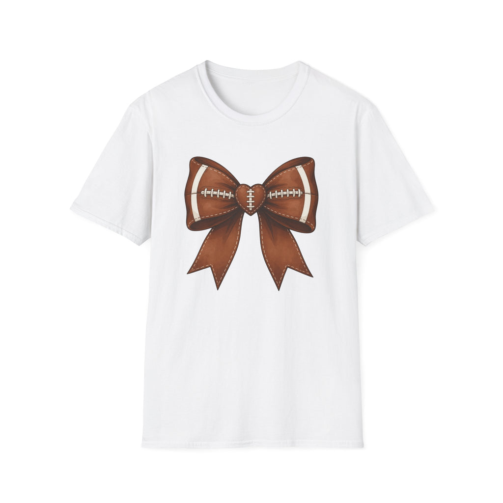 Heart in Brown Bow T-Shirt