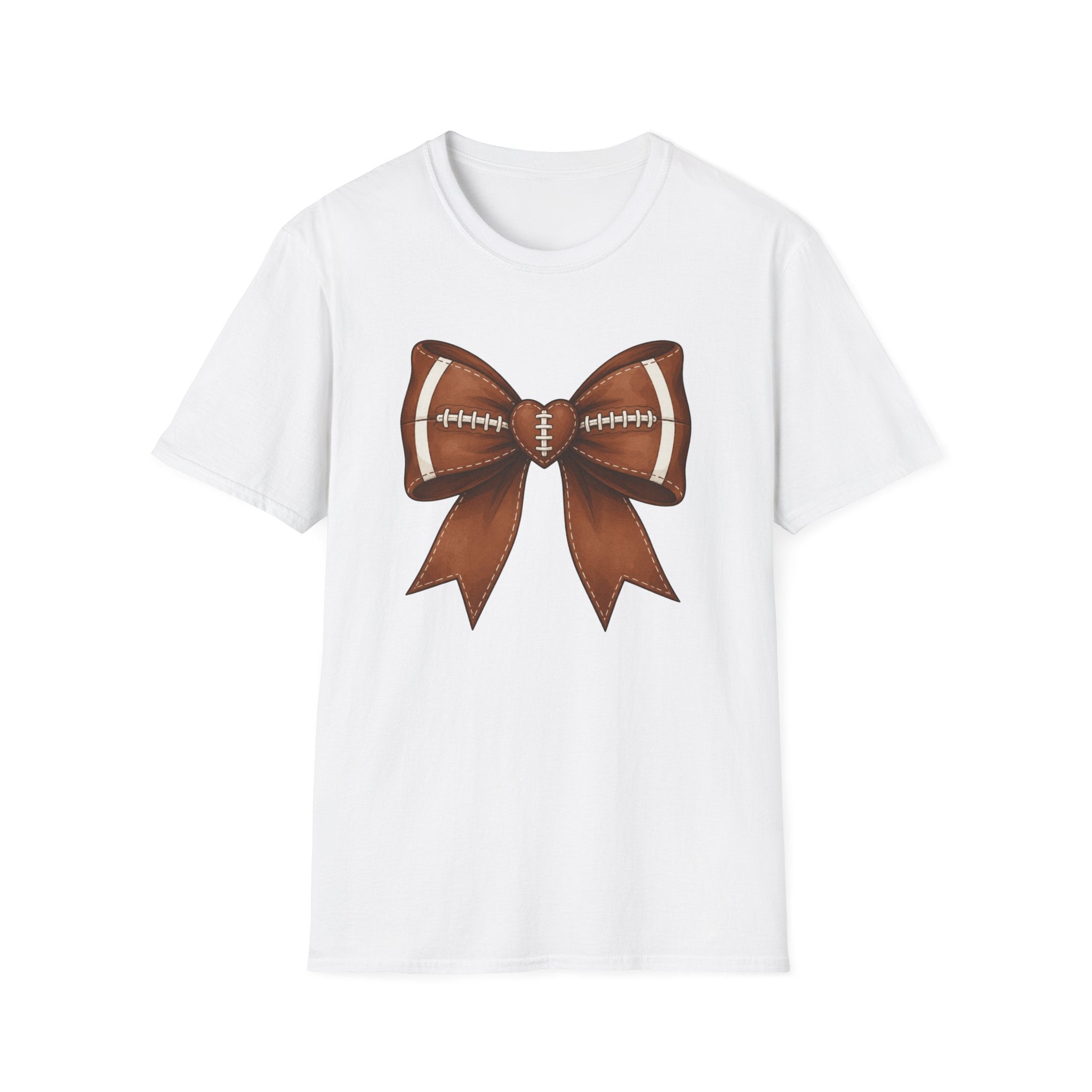 Heart in Brown Bow T-Shirt
