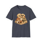 2 Dogs on blanket T-Shirt