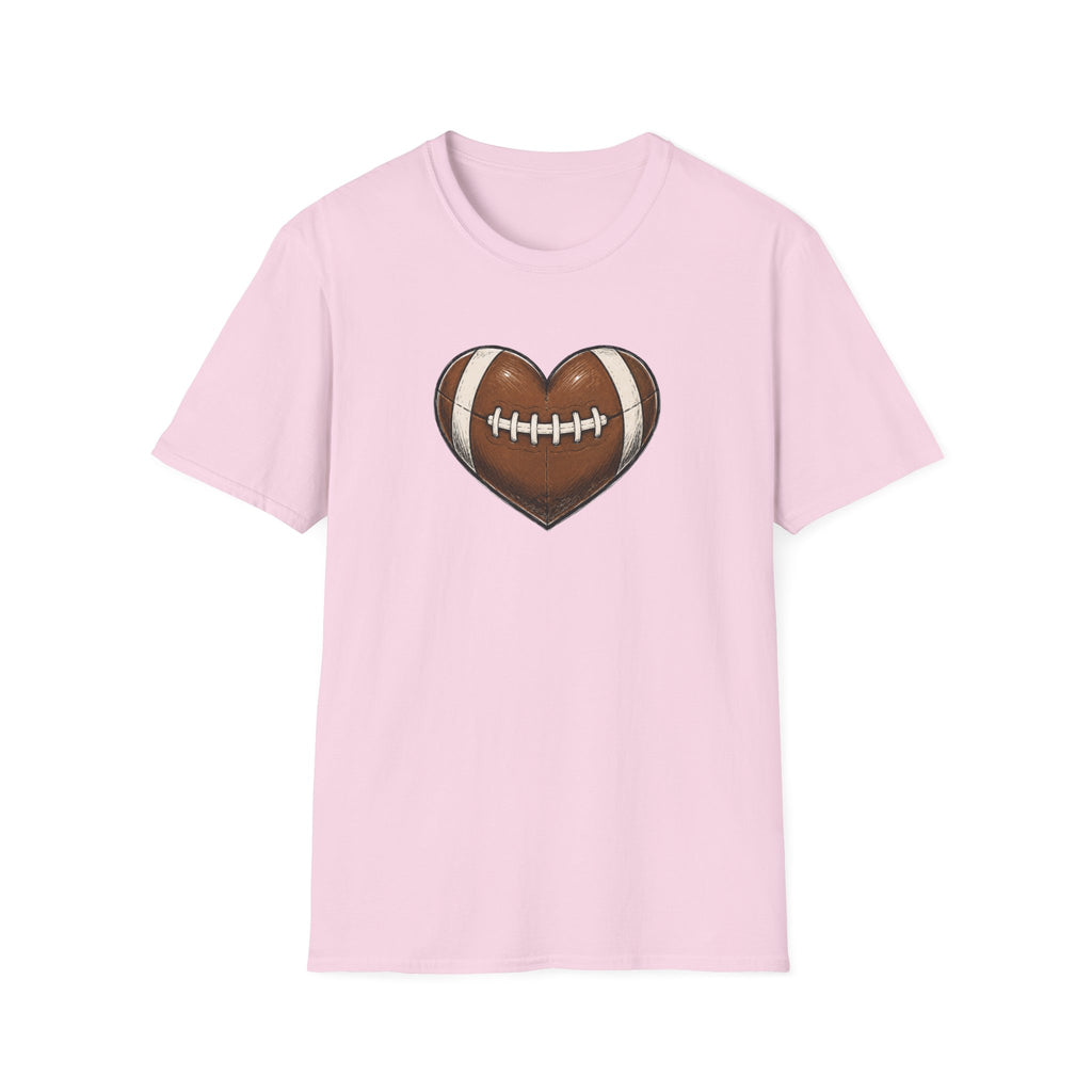Football Heart T-Shirt