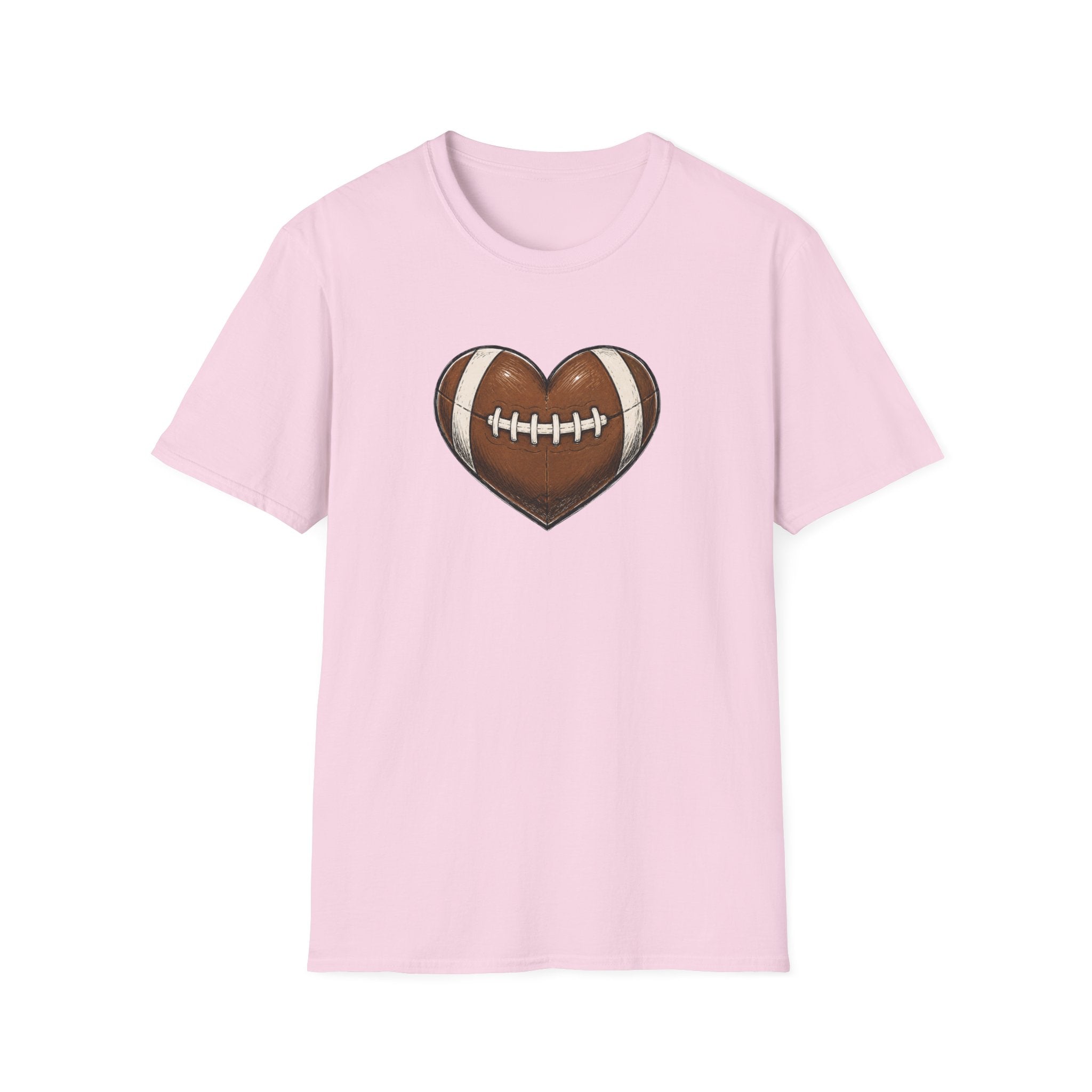 Football Heart T-Shirt