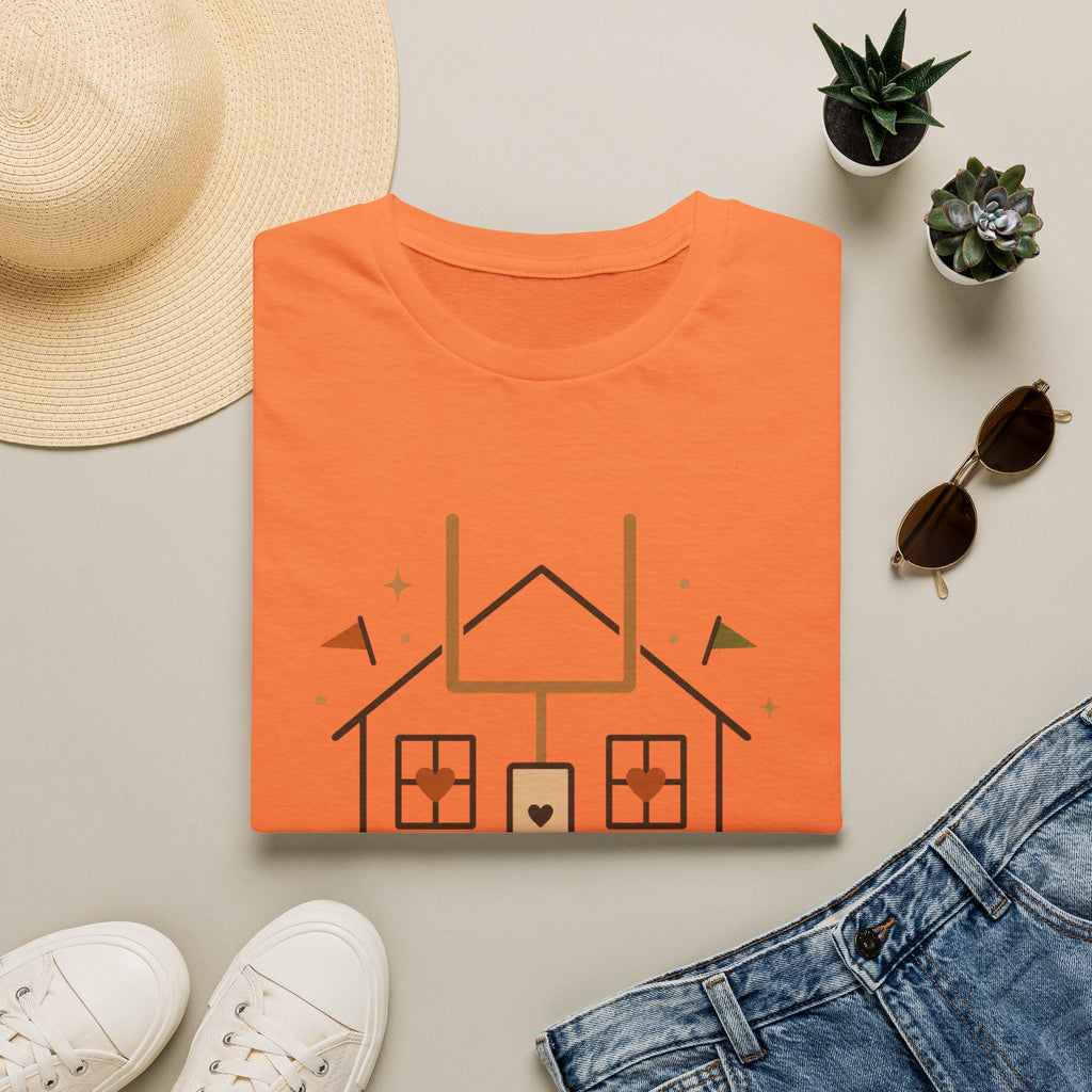 Home, Football, Pumpkin T-Shirt