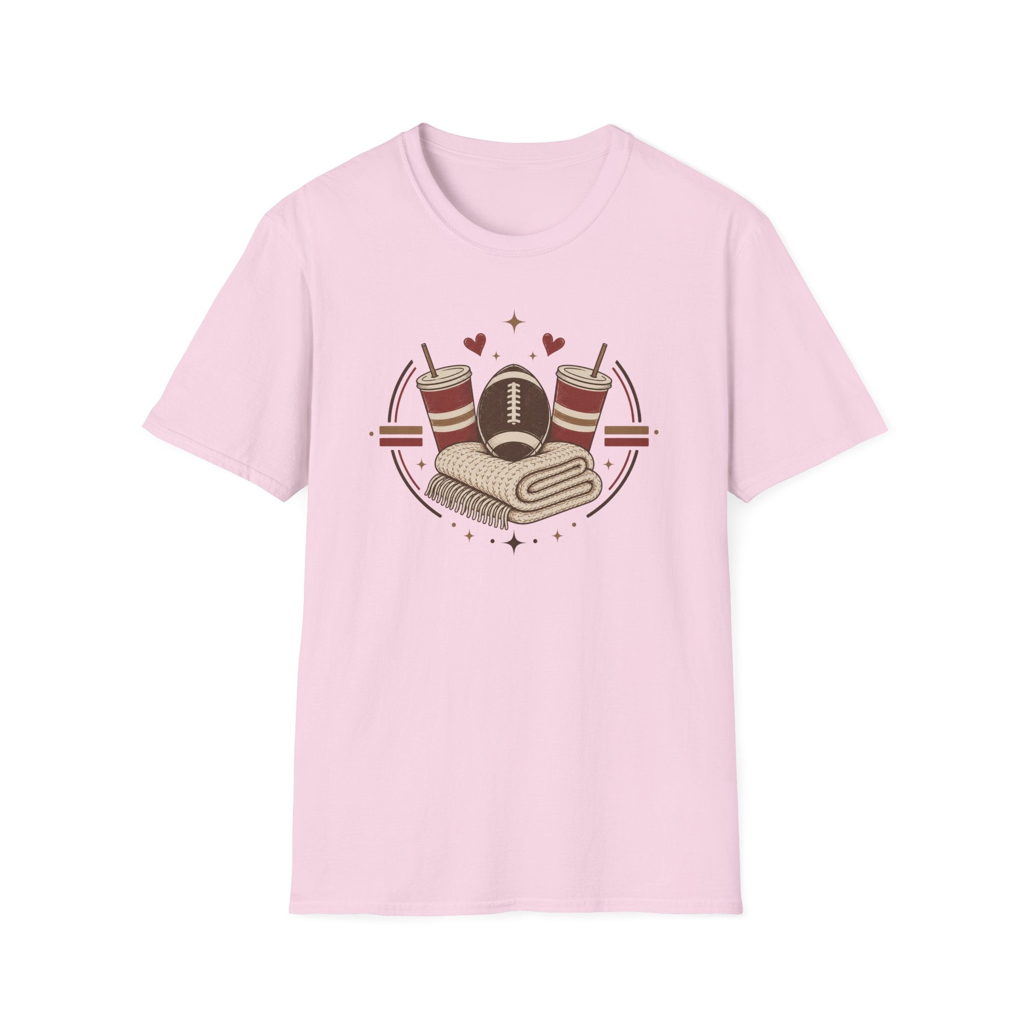 Blanket, Cup, Football T-Shirt