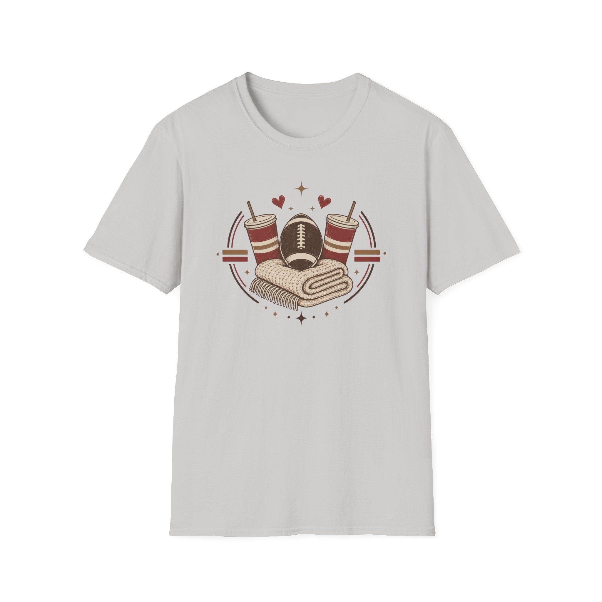 Blanket, Cup, Football T-Shirt