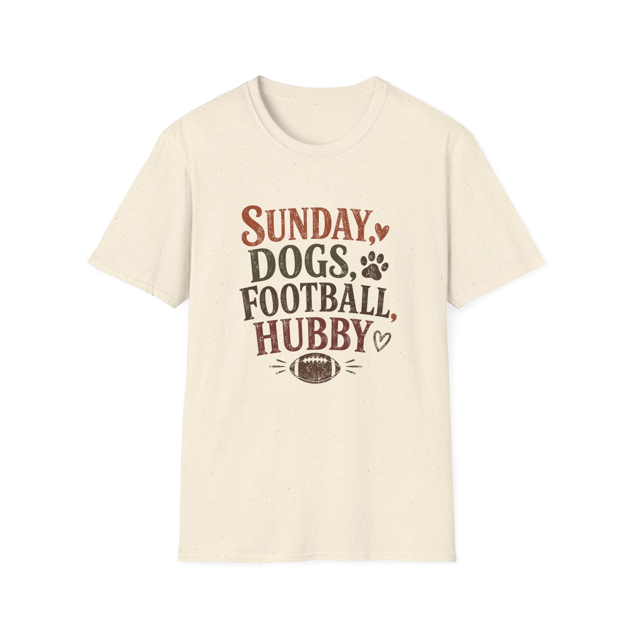 Sundays, Dogs, Football, Hubby T-Shirt