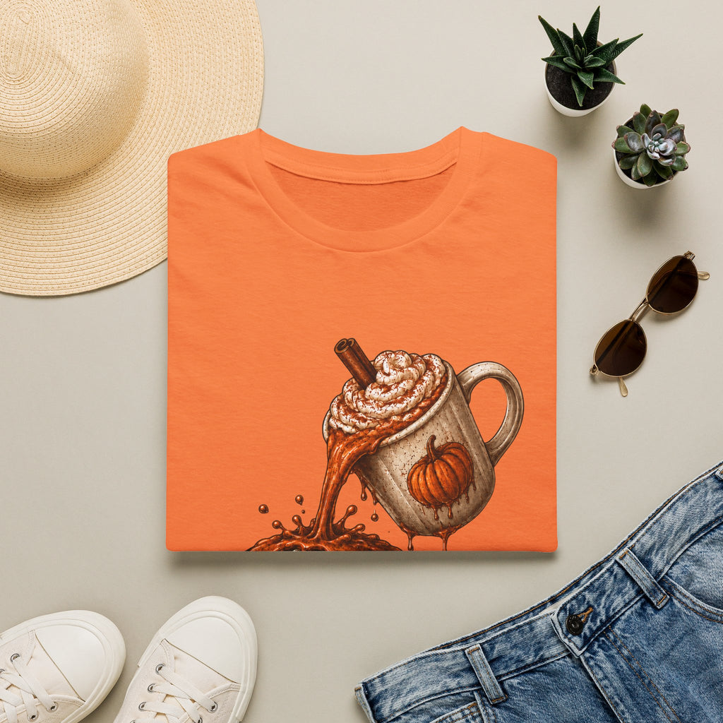 Pumpkin Spice Poured on Football T-Shirt