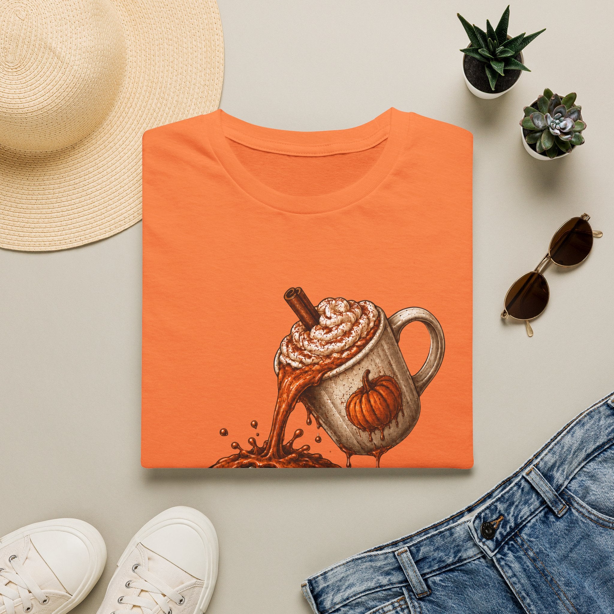 Pumpkin Spice Poured on Football T-Shirt