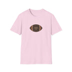 Football with Laced Heart T-Shirt