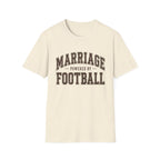 Marriage Powered by Football T-Shirt