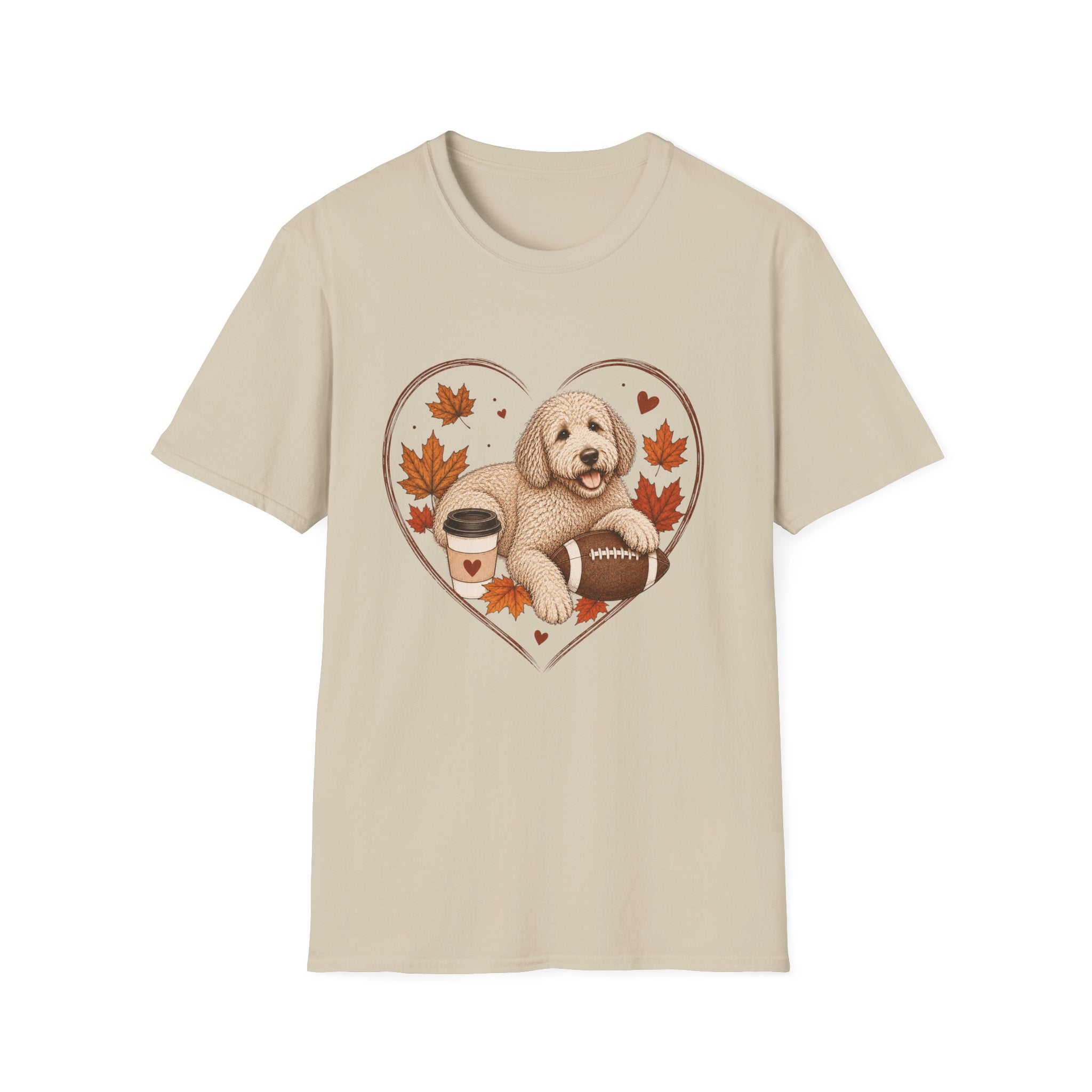 Labradoodle in Heart T-Shirt