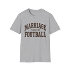 Marriage Powered by Football T-Shirt