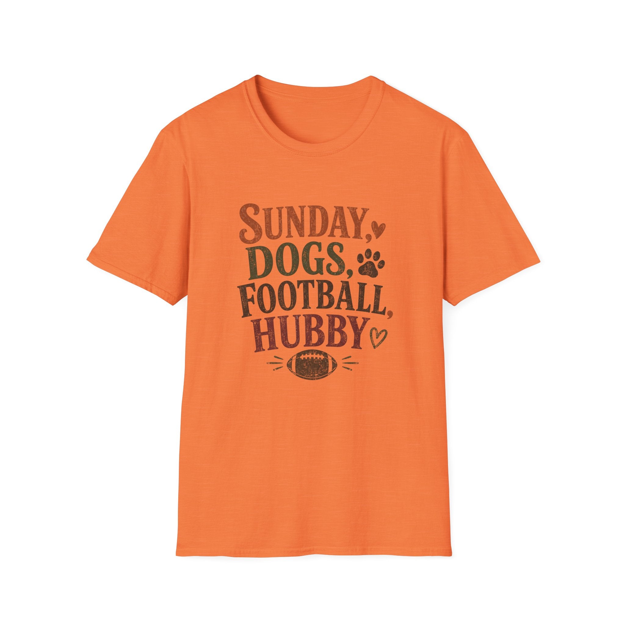 Sundays, Dogs, Football, Hubby T-Shirt