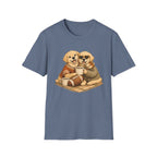 2 Dogs on blanket T-Shirt
