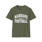 Marriage Powered by Football T-Shirt
