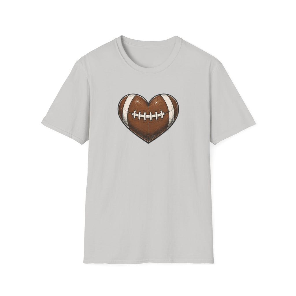 Football Heart T-Shirt