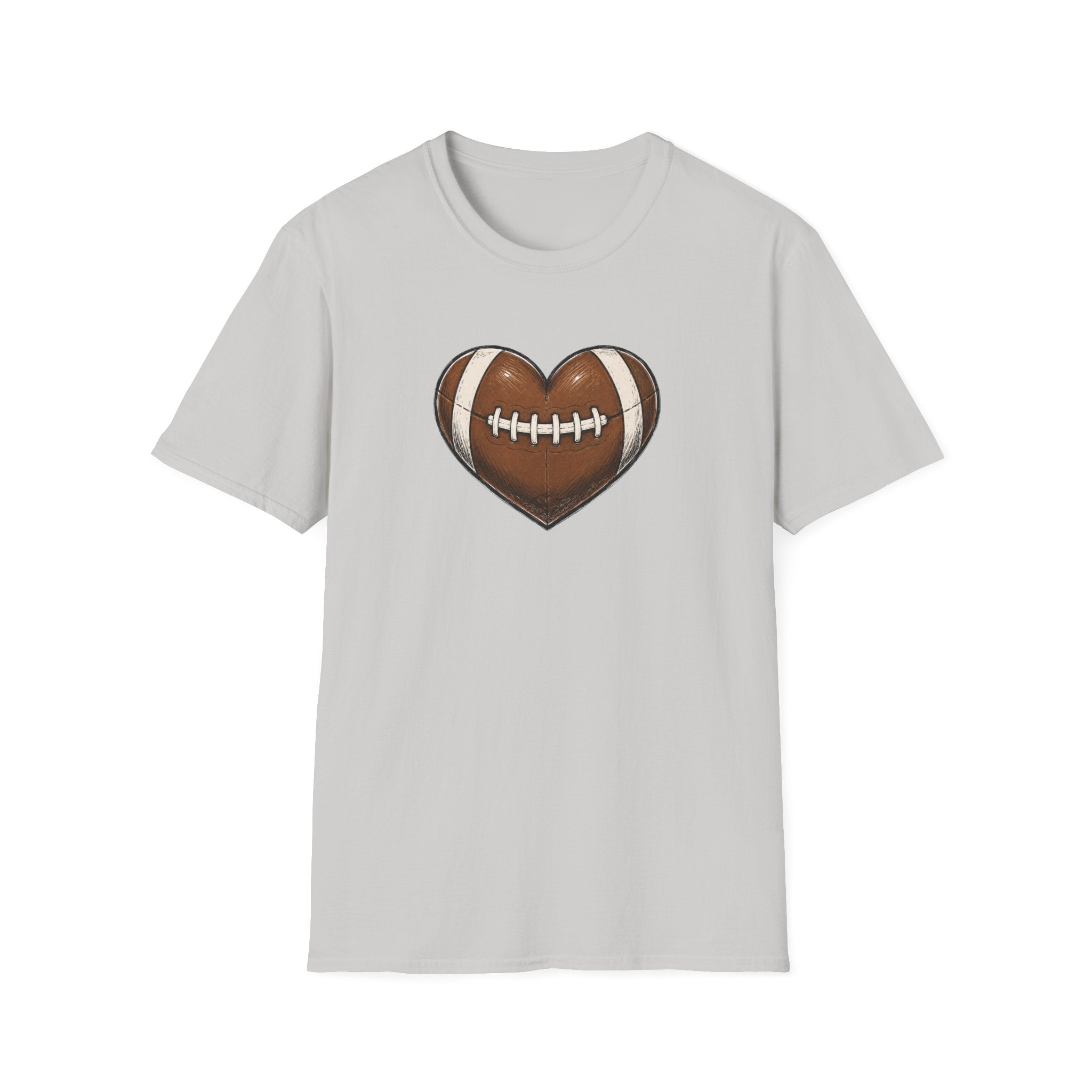 Football Heart T-Shirt