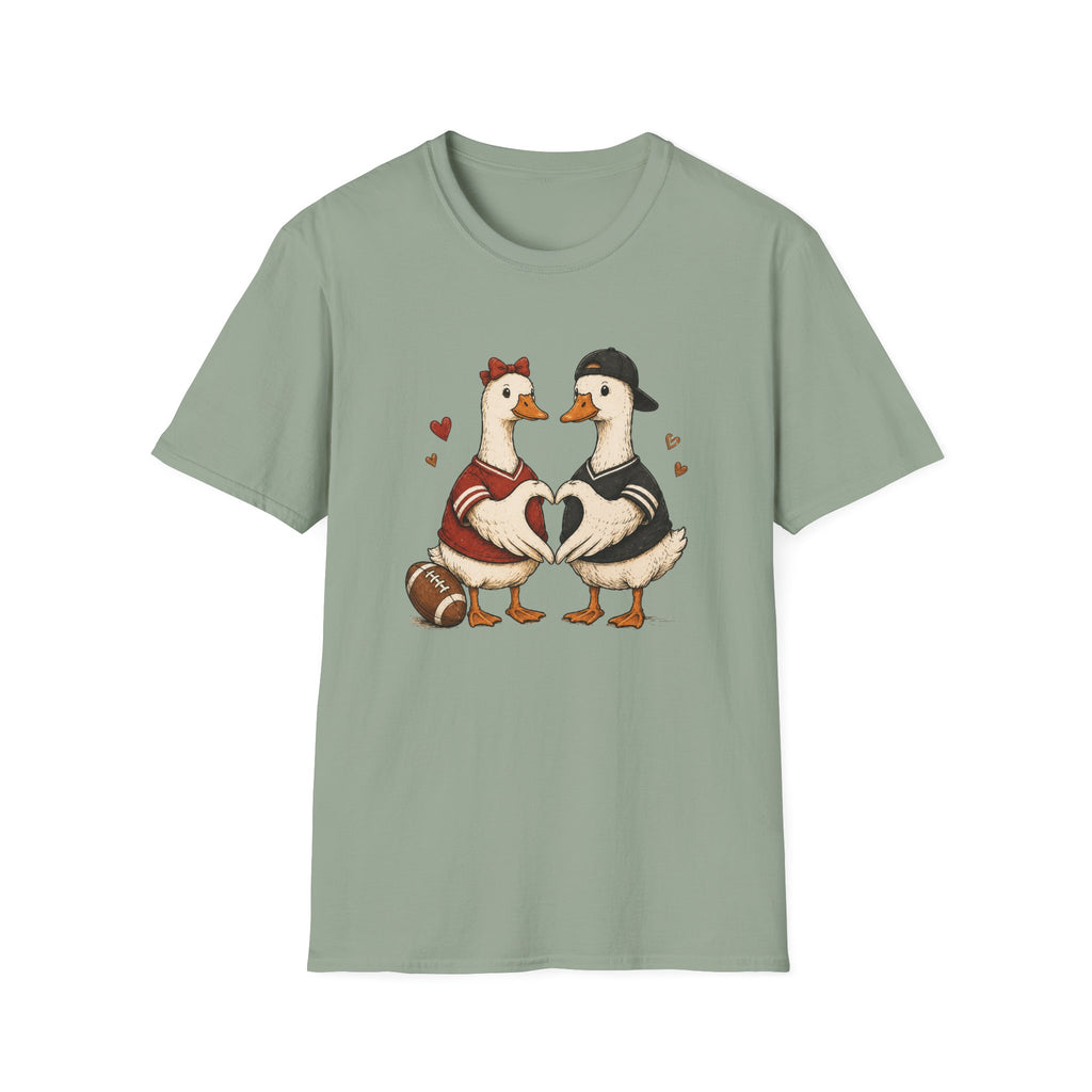 2 Football Love Ducks T-Shirt