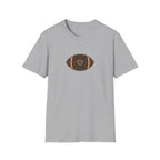 Football with Laced Heart T-Shirt