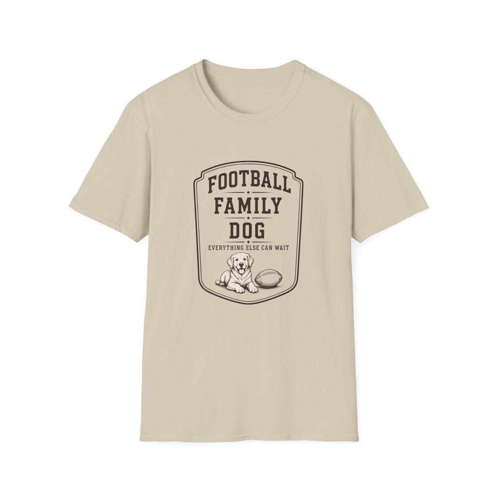 Football. Family. Dog T-Shirt