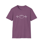 Football Heartbeat T-Shirt
