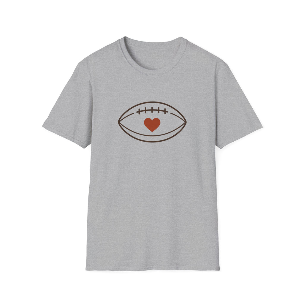 Football with Heart in it T-Shirt