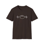 Football Heartbeat T-Shirt