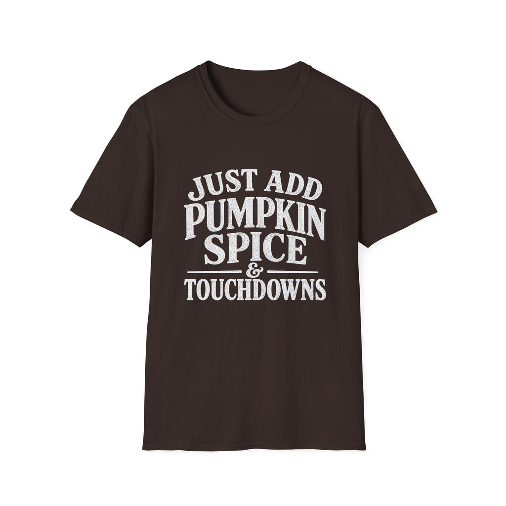 Pumpkin Spice and Touchdowns T-Shirt