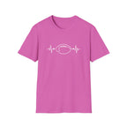 Football Heartbeat T-Shirt