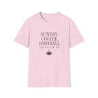 Sunday, Coffee, Football & Dog with Him T-Shirt