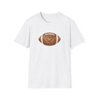 Football with Heart Stitching T-Shirt