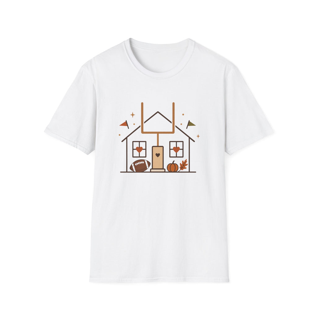 Home, Football, Pumpkin T-Shirt