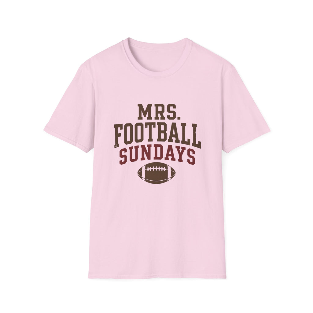 Mrs. Football Sundays T-Shirt