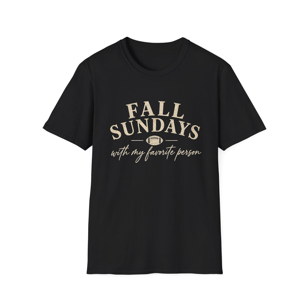 Fall Sunday with My Fav Person T-Shirt