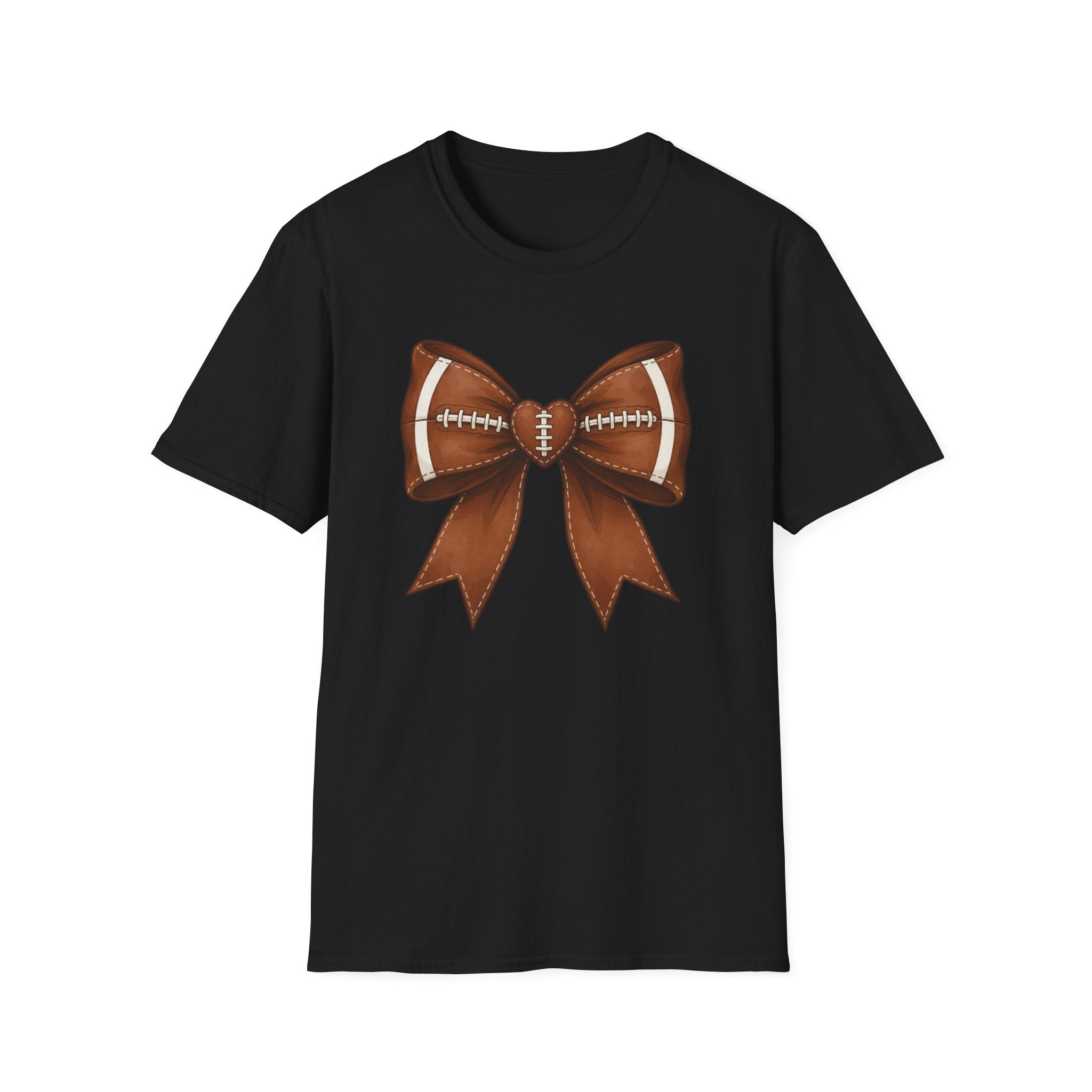 Heart in Brown Bow T-Shirt
