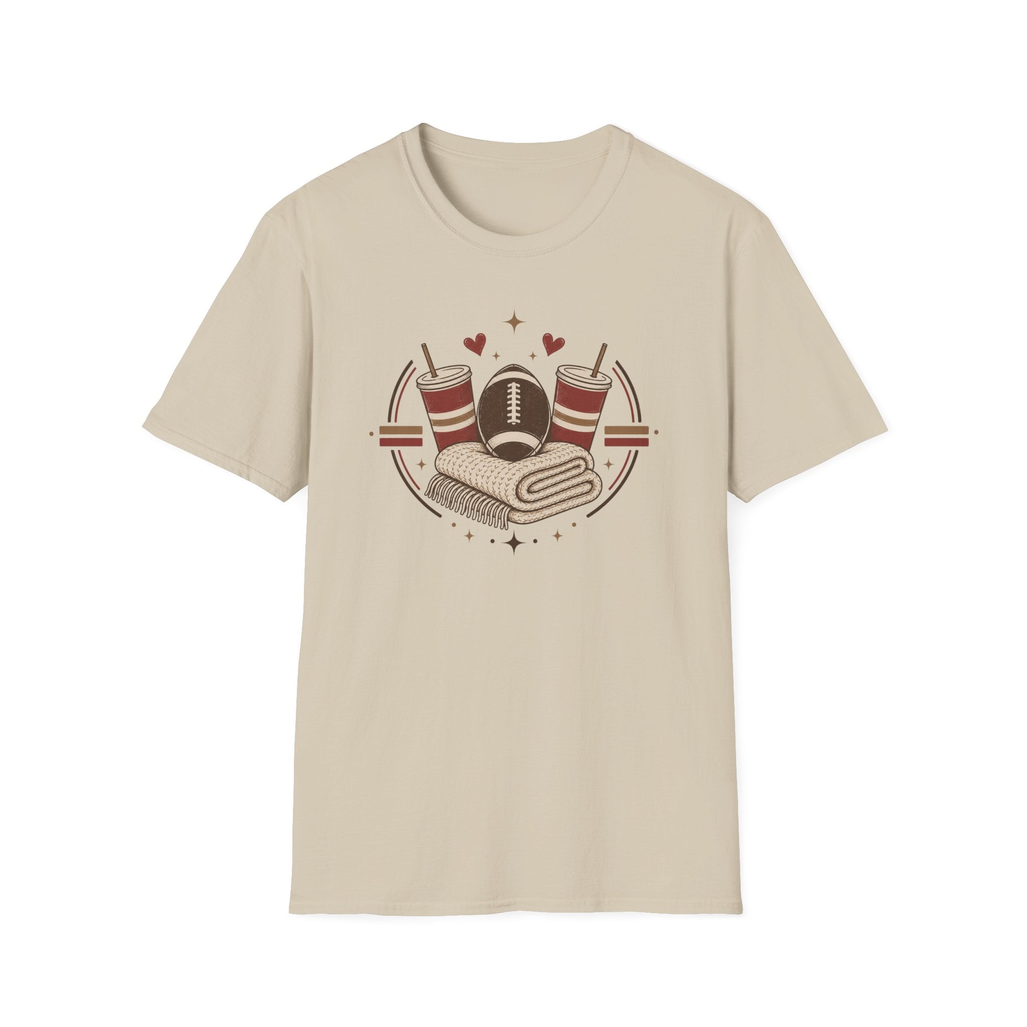 Blanket, Cup, Football T-Shirt