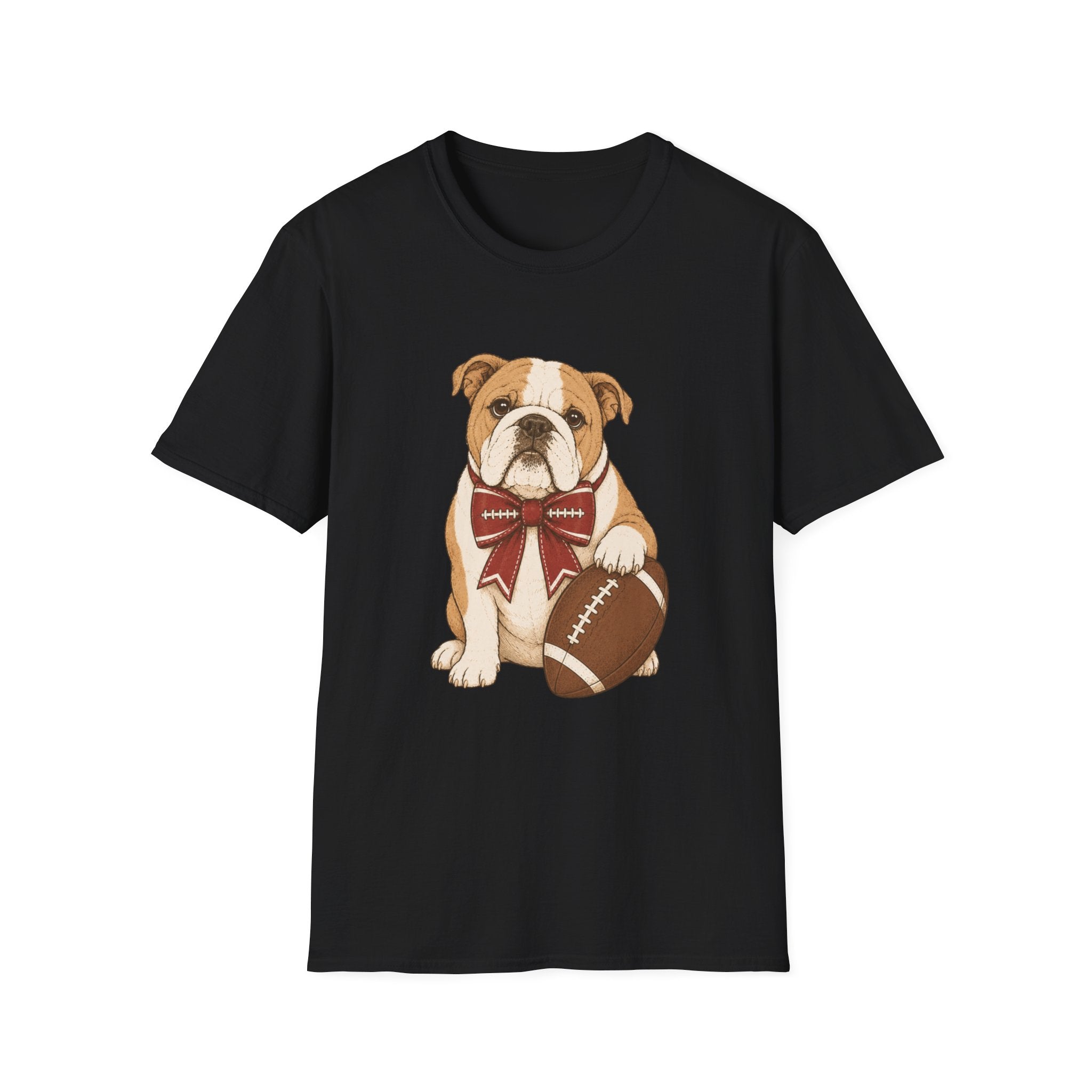Bulldog with Bow T-Shirt