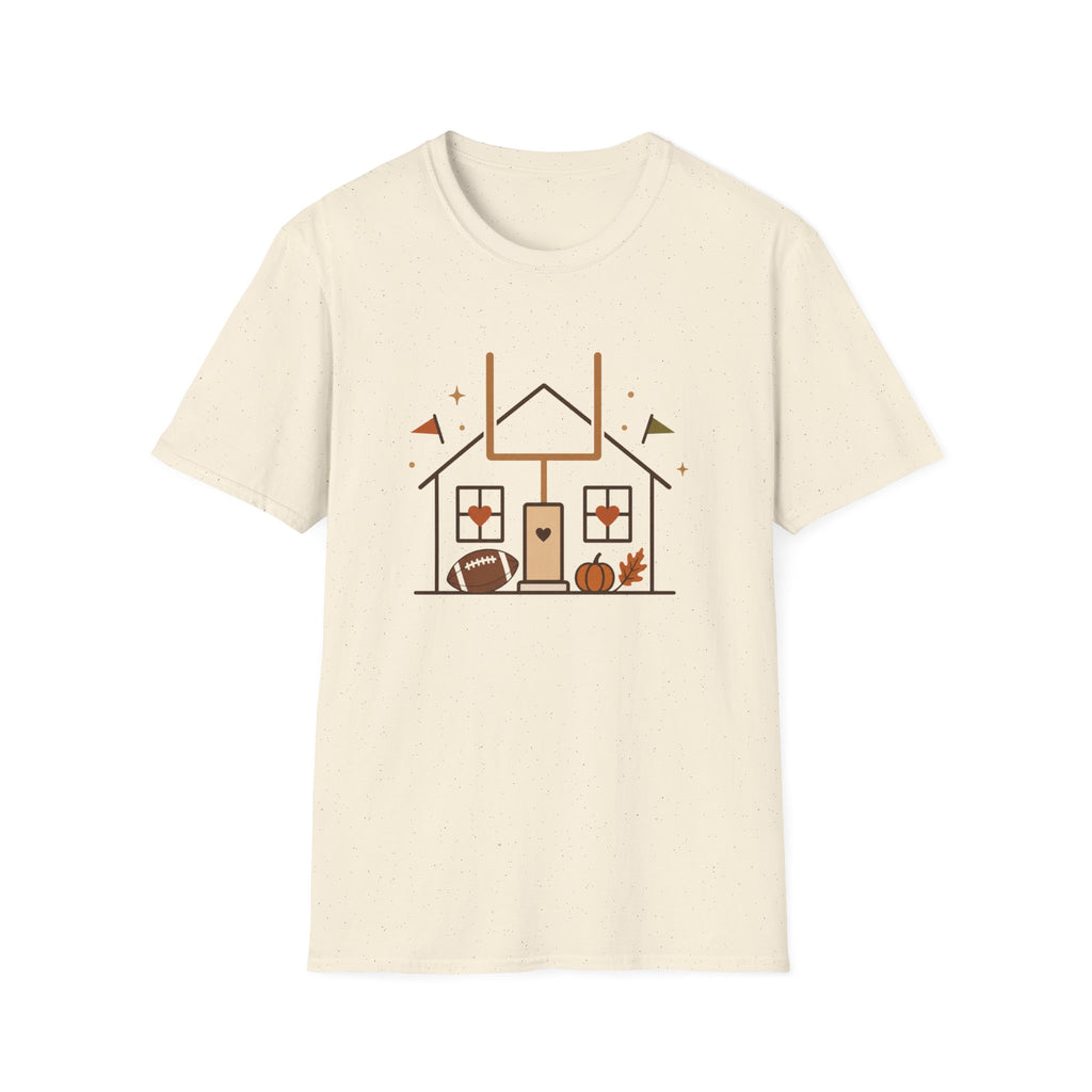 Home, Football, Pumpkin T-Shirt