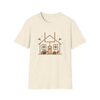 Home, Football, Pumpkin T-Shirt