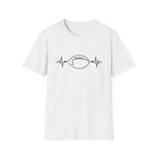 Football Heartbeat T-Shirt