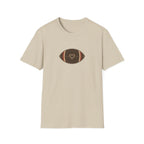 Football with Laced Heart T-Shirt