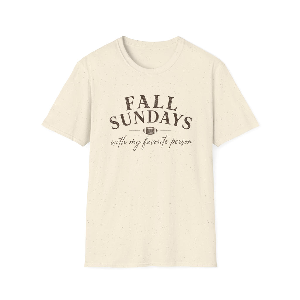 Fall Sunday with My Fav Person T-Shirt