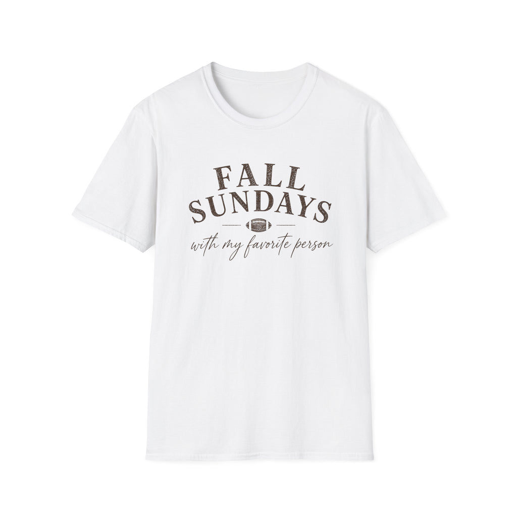Fall Sunday with My Fav Person T-Shirt