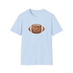 Football with Heart Stitching T-Shirt