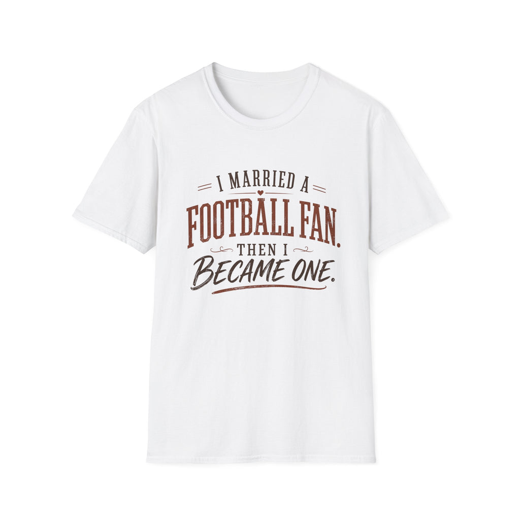 I Married a Football Fan T-Shirt