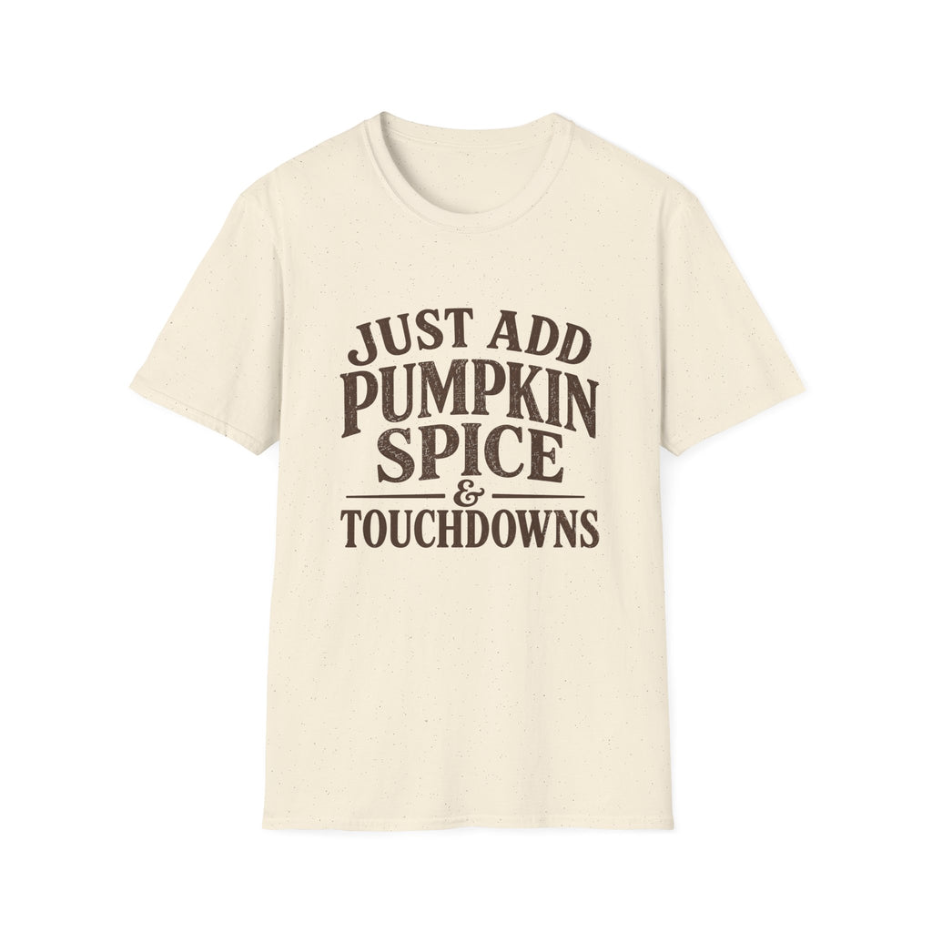Pumpkin Spice and Touchdowns T-Shirt