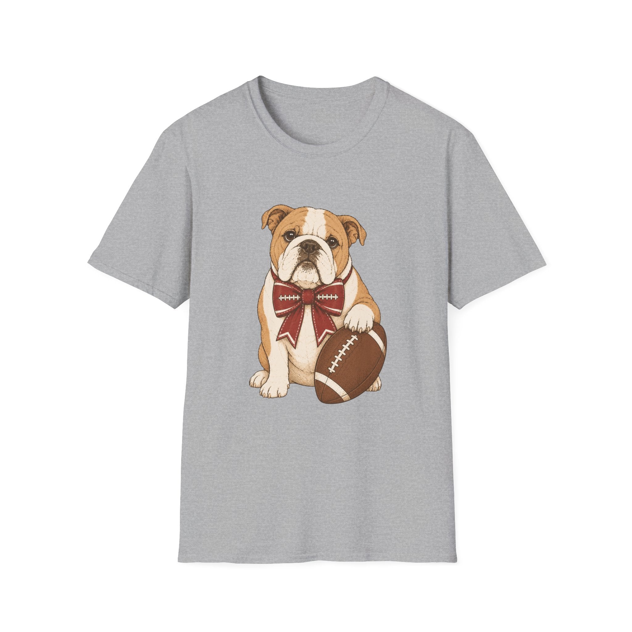 Bulldog with Bow T-Shirt
